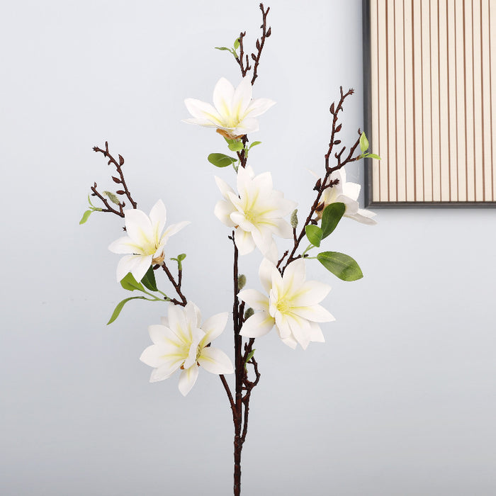 Bulk 34" Faux Magnolia Branch Spray Spring Flowers Wholesale