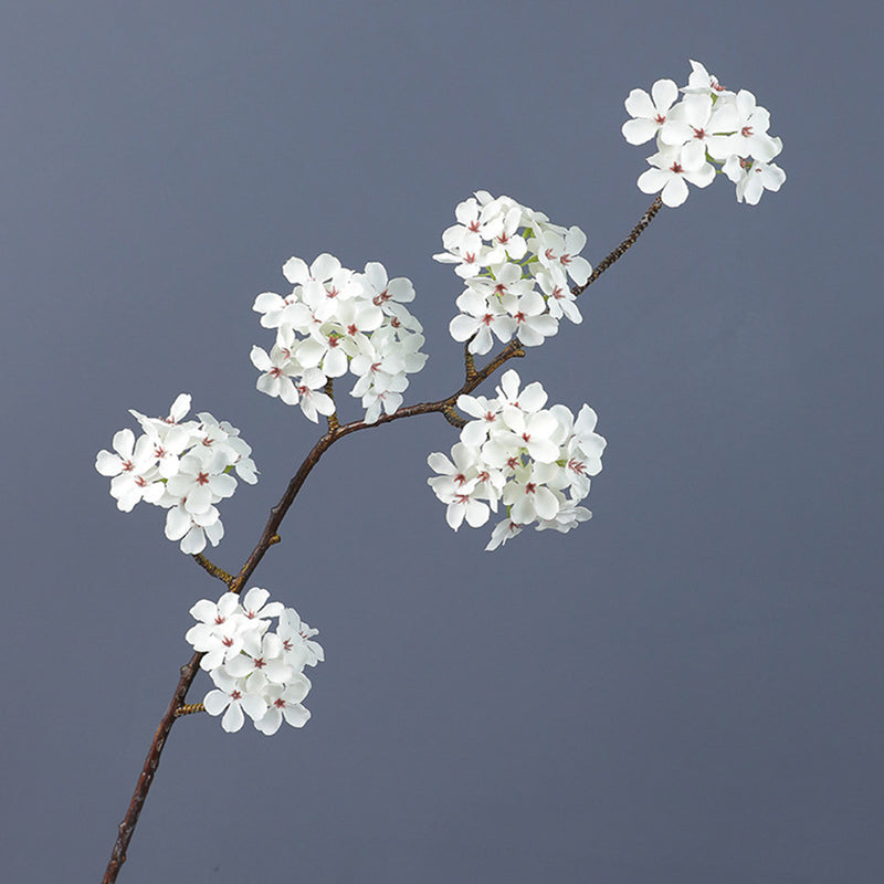 Bulk 35" Extra Long Pear Blossom Stems Artificial Spring Silk Flowers Wholesale