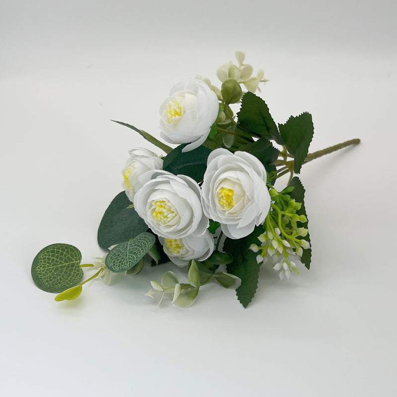 Bulk 10 Colors 10" Dreamy Small Peony Buds Bush Bouquets for Crafts Wholesale