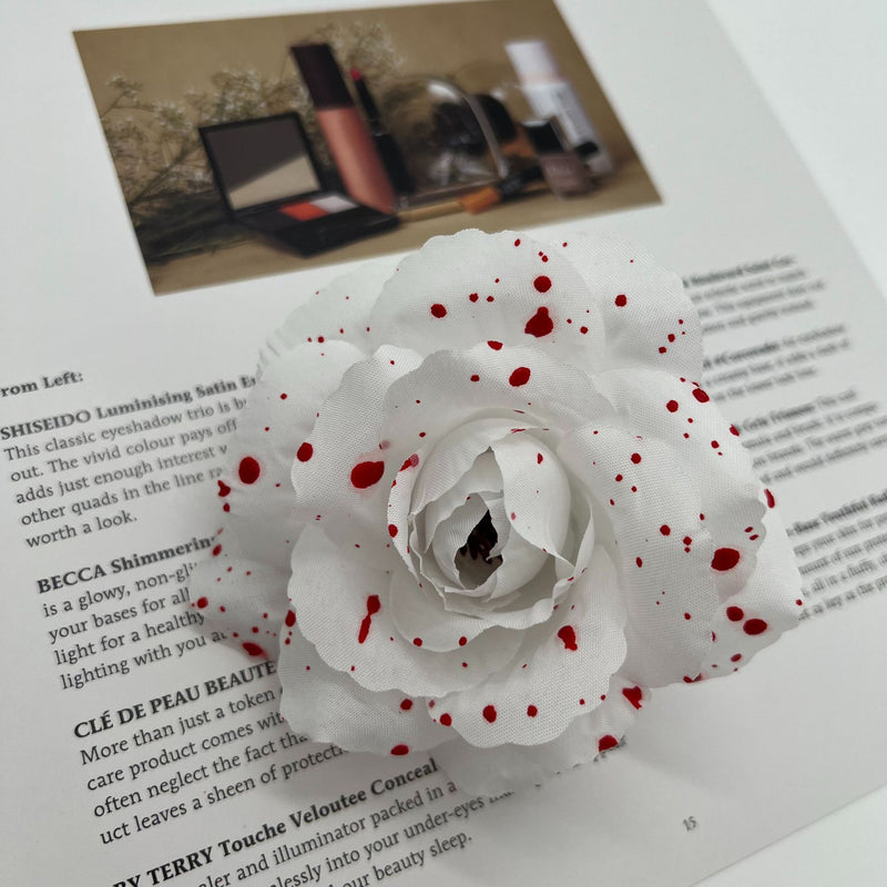 Lot de 50 têtes de roses d'Halloween de 3,5 pouces pour l'artisanat en gros