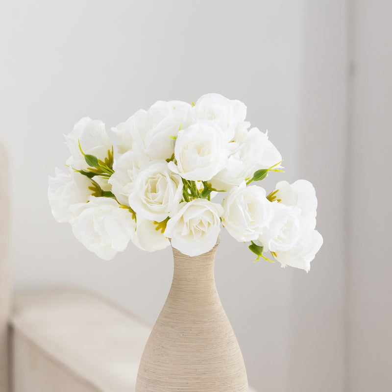 Bulk 13" Rose Bouquet Silk Rose Artificial Wholesale