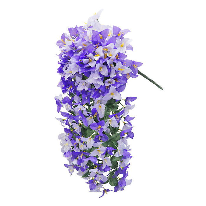 Bulk Bougainvillea Hanging Bush Artificial Flowers Plants for Outdoors Trailing Vines UV Resistant Autumn Decor Wholesale