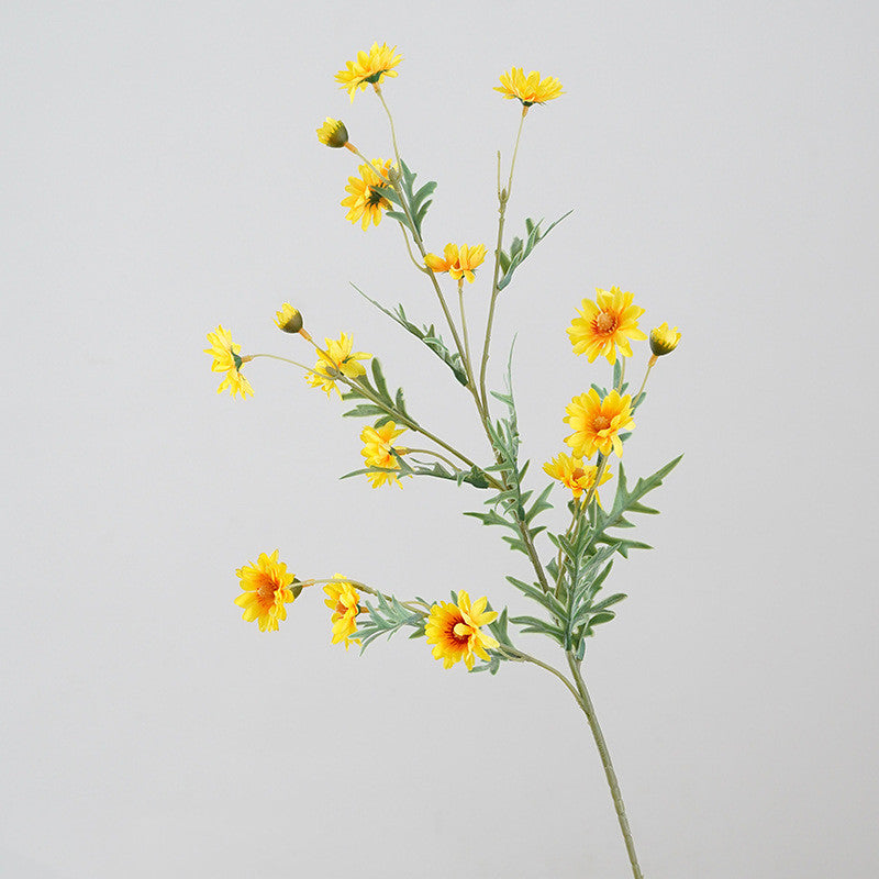 Bulk 28.7" Artificial Daisy Flowers Branch Faux Silk Spring Floral Arrangement Wholesale