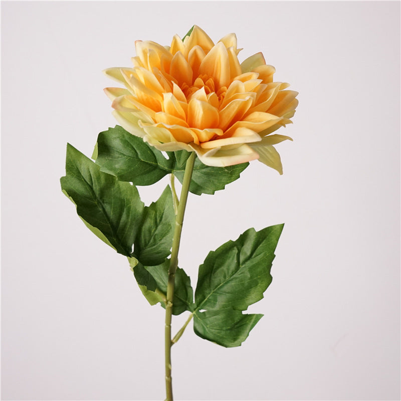 Bulk Real Touch Dahlia Stems - Lifelike Fall & Winter Decor for Vases, Centerpieces, and Home Arrangements Wholesale