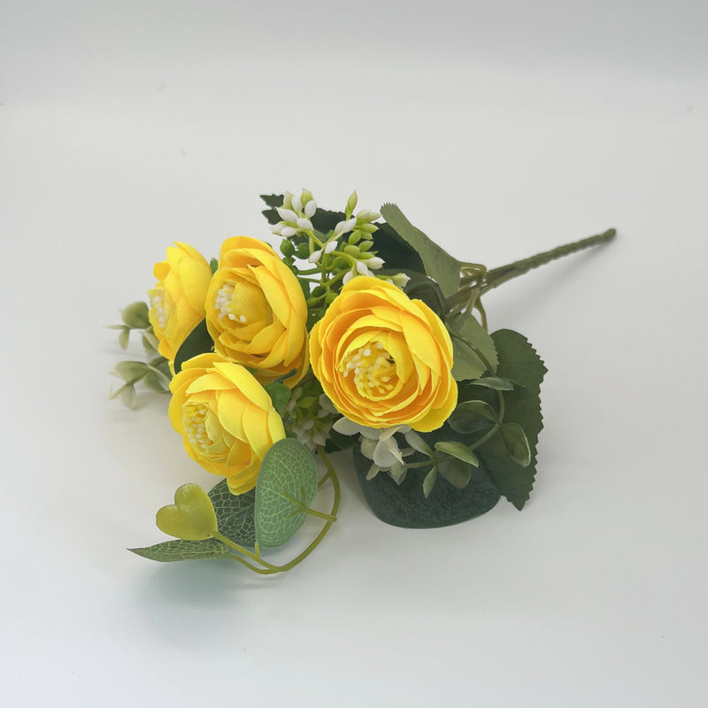 Bulk 10 Colors 10" Dreamy Small Peony Buds Bush Bouquets for Crafts Wholesale