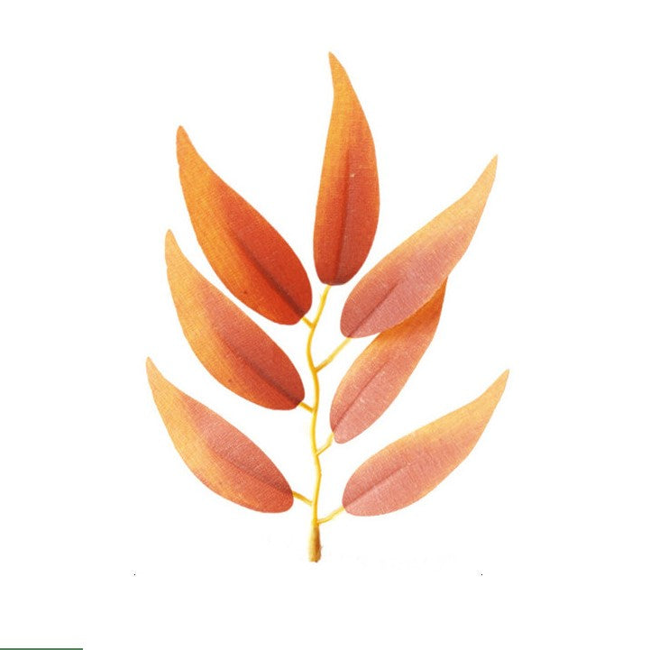 Venta al por mayor de hojas de sauce artificiales a granel 100 piezas