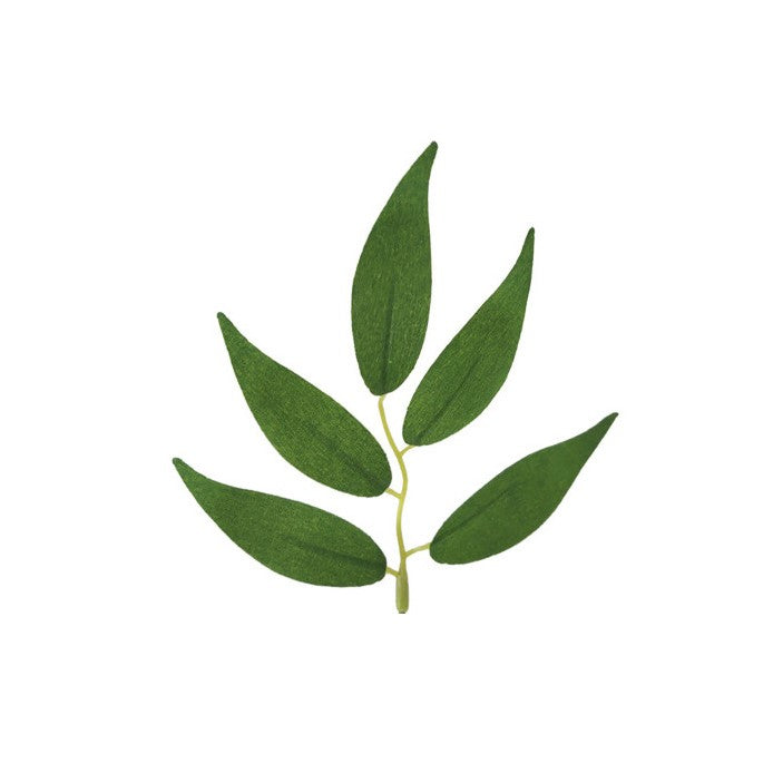 Venta al por mayor de hojas de sauce artificiales a granel 100 piezas