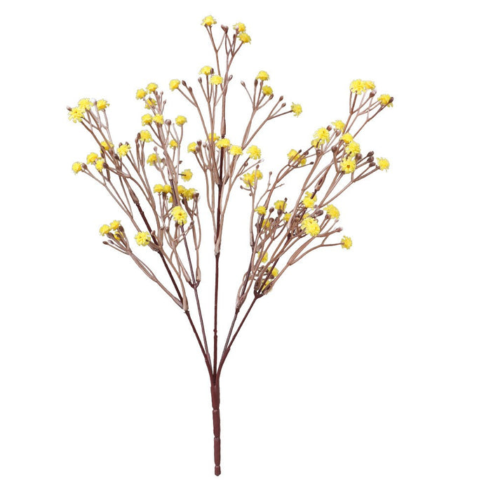 Flores artificiales de otoño a granel, arbusto de Gypsophila para aliento de bebé para exteriores, resistente a los rayos UV, venta al por mayor 