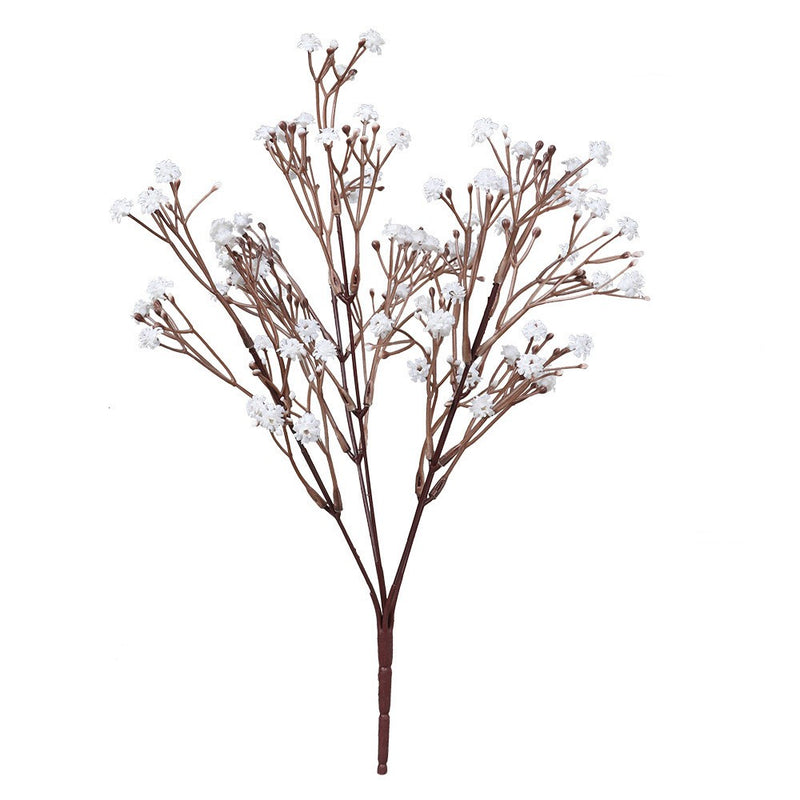 Flores artificiales de otoño a granel, arbusto de Gypsophila para aliento de bebé para exteriores, resistente a los rayos UV, venta al por mayor 