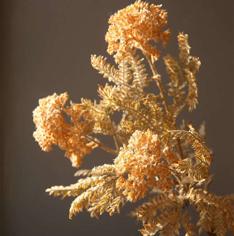 Fleurs artificielles en tige de pissenlit floquée en vrac de 27 pouces en gros 