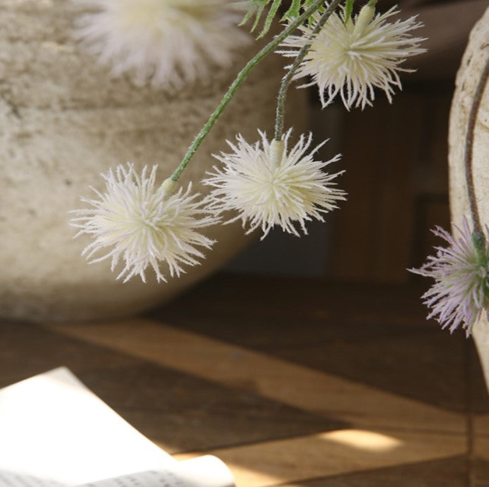 Tiges de pissenlit artificielles en vrac de 20 pouces en gros 