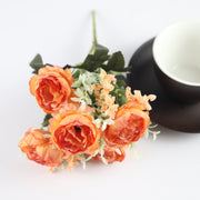 1 Bush 12 Inch Artificial Flowers Peony Bouquet - Artificialmerch