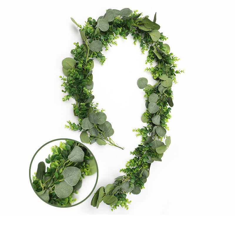 Bulk 79" Eucalyptus Hanging Garland Leaf Vine for Crafts Wholesale