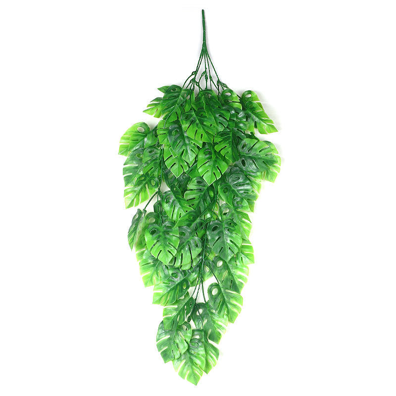 Bulk 2.6FT Hanging Greenery Plants Artificial Palm Ferns Tropical Leaves Garland Hanging Wholesale