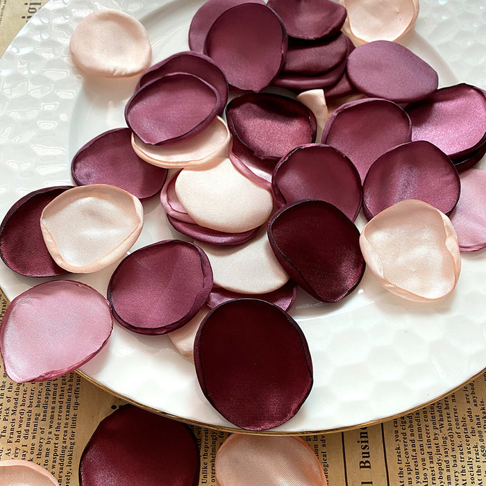 Bulk 200Pcs Silk Rose Petals Flower Petals for Wedding Girl Basket Table Centerpieces Wholesale