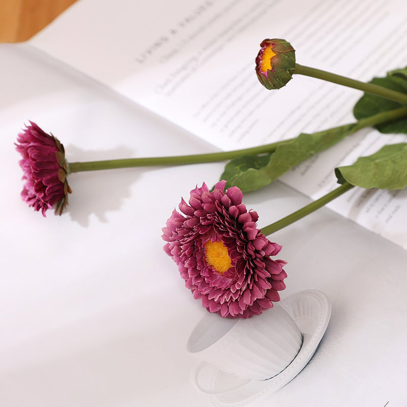 Bulk 15" Marigold Stems Calendula Spray Artificial Flowers Wholesale