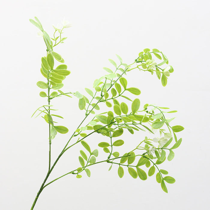 Artificial Plant Soft Rubber Feel Locust Leaf 24 Inch