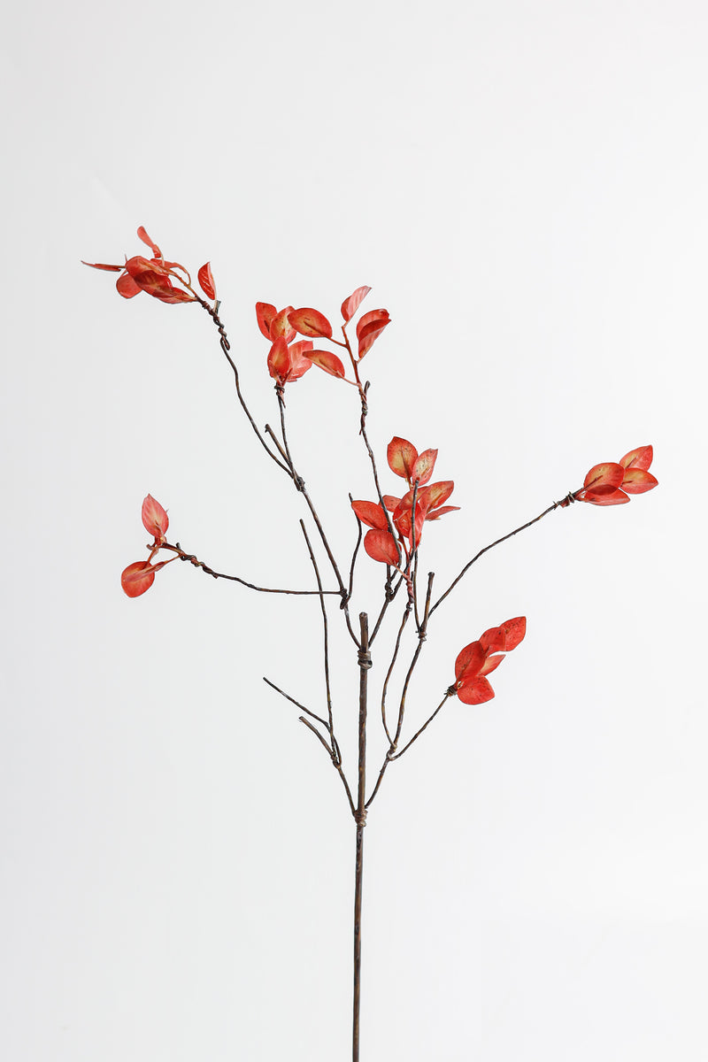 Venta al por mayor de ocho ramitas de hojas de higuera artificiales de 20 pulgadas a granel