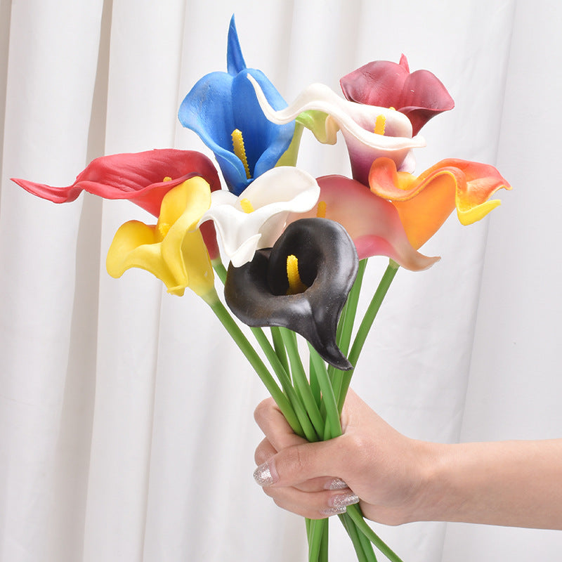 Bulk 20pcs 13" Calla Lily Bouquet Faux Flowers Wholesale