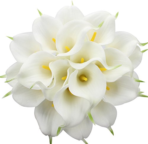 Wholesale Clearance 20pcs Real Touch Calla Lily Bouquets for Stunning Centerpieces
