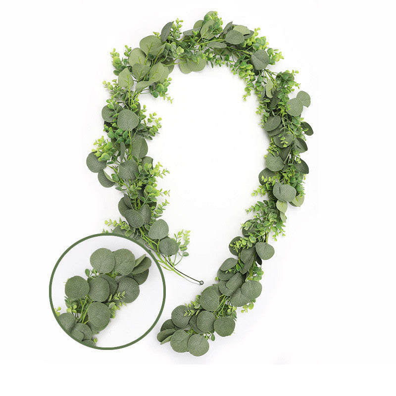 Bulk 79" Eucalyptus Hanging Garland Leaf Vine for Crafts Wholesale