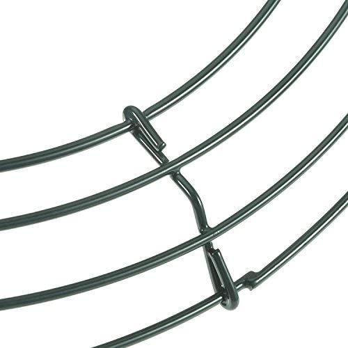 Bulk 2 Pack Wire Wreath DIY Frame Round Metal Wreath for Crafts & Floral Decorations Wholesale