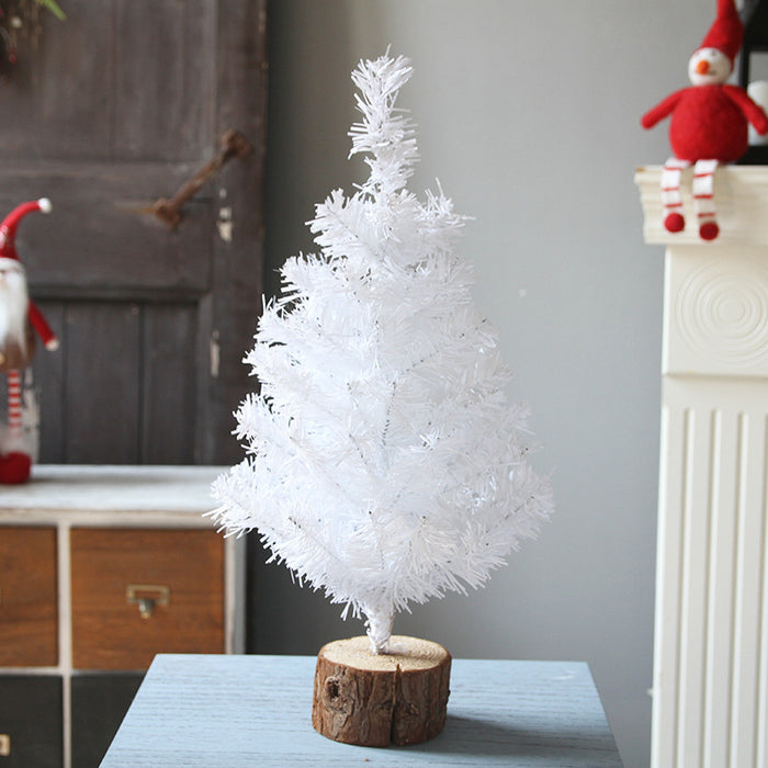 Mini árbol de Navidad a granel blanco al por mayor