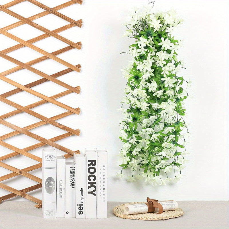 Bulk Artificial Hanging Spring Flowers Garland UV Resistant For Patio Garden Courtyard Wholesale