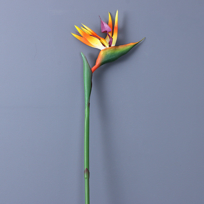 Bulk 32 "aves del paraíso tallo Real Touch flores artificiales al por mayor 