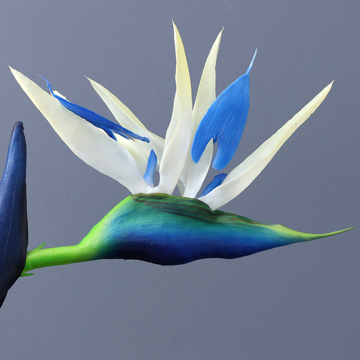 Bulk 32 "aves del paraíso tallo Real Touch flores artificiales al por mayor 