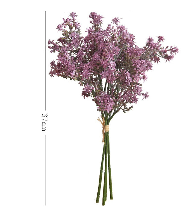 Bulk 14" Kukui Flower Bundle Bouquet Aleurites Moluccanus Artificial Flower