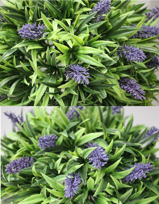 Bulk Lavender Flower Greenery Topiary Ball Plant for Indoor/Outdoor Wedding Party Wholesale