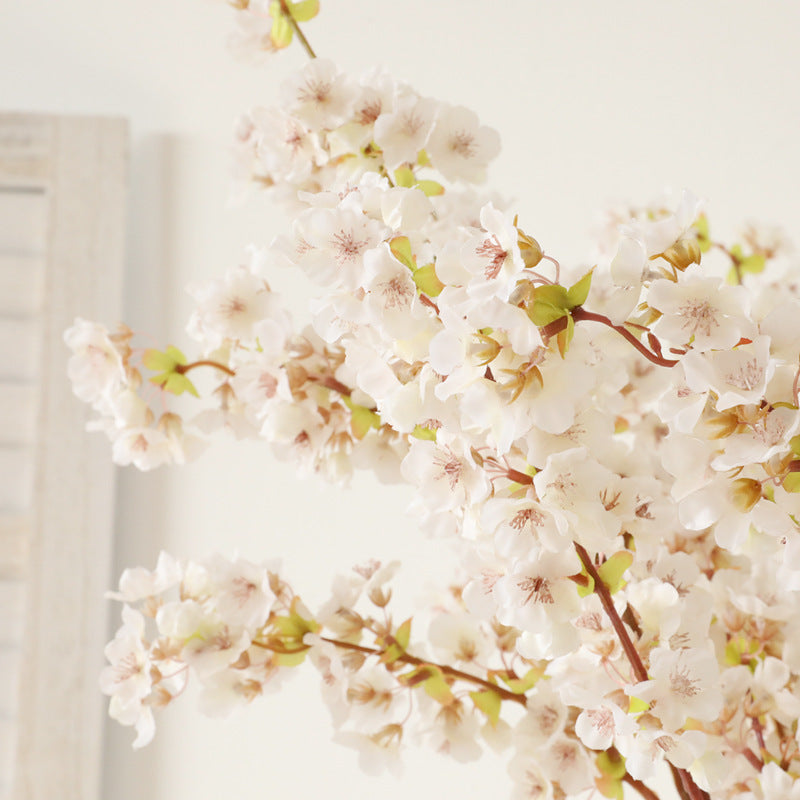 Bulk 40" Extra Long Cherry Blossoms Stems Silk Flowers for Tall Vases Wholesale