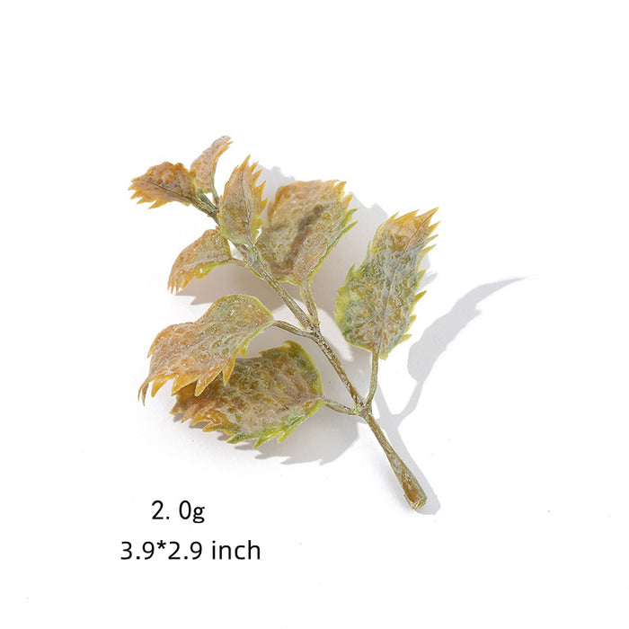 Venta al por mayor de flores artificiales de hojas de rosas falsas realistas a granel