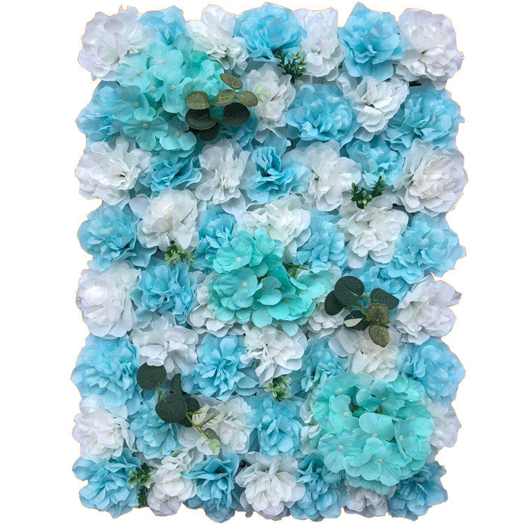 Bulk 4 Panels Artificial Flowers Backdrop Mixed Floral Wall Mat UV Protected Wholesale