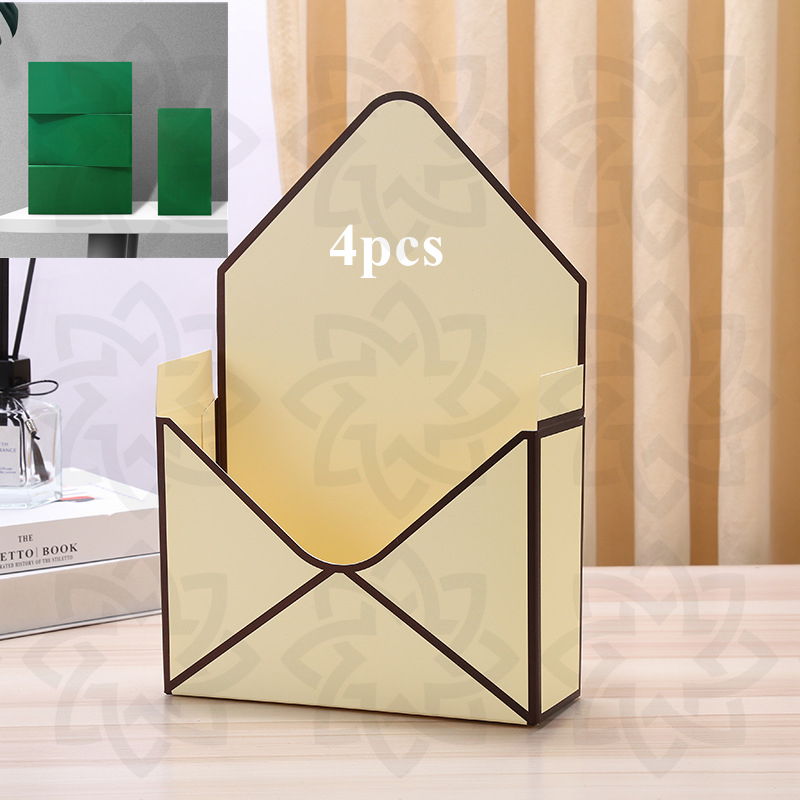 Bulk 4 Sets Gift Flower Envelope Box with Floral Foam Blocks Wholesale