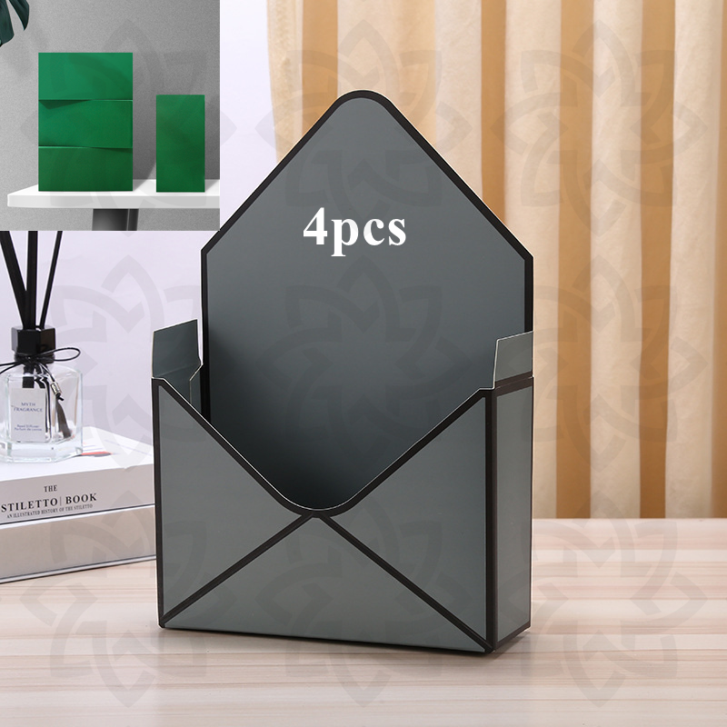 Bulk 4 Sets Gift Flower Envelope Box with Floral Foam Blocks Wholesale