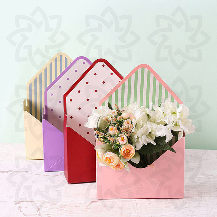Caja de sobres de flores de regalo a granel de 4 juegos con bloques de espuma floral al por mayor
