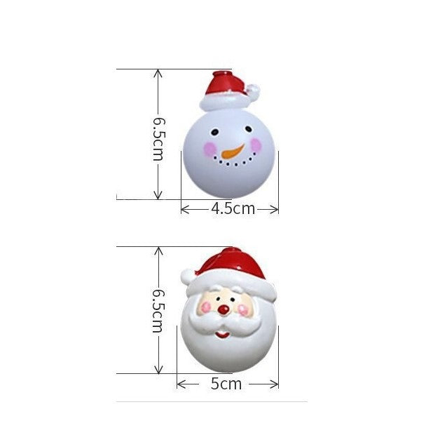 Venta al por mayor de luces de Navidad Led a granel forma de muñeco de nieve de Santa 
