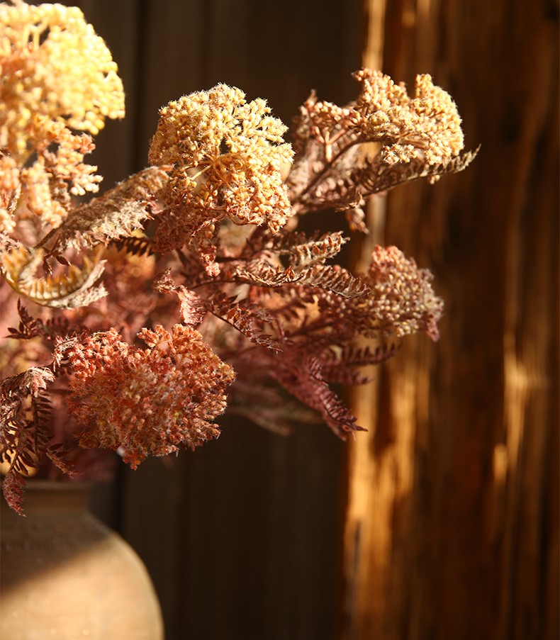 Fleurs artificielles en tige de pissenlit floquée en vrac de 27 pouces en gros 