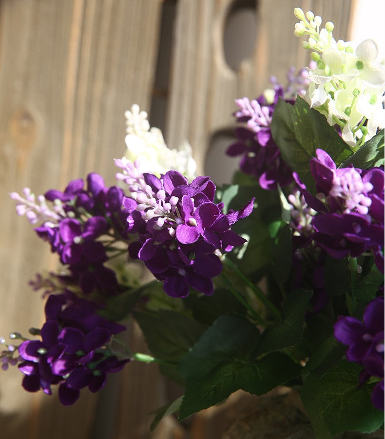 Fleurs artificielles de jacinthe en vrac de 12 pouces en gros 