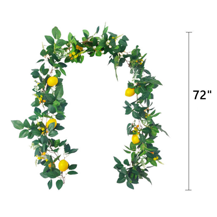 Bulk 72 Inch Spring Artificial Fruit Garland with Lemon Wholesale