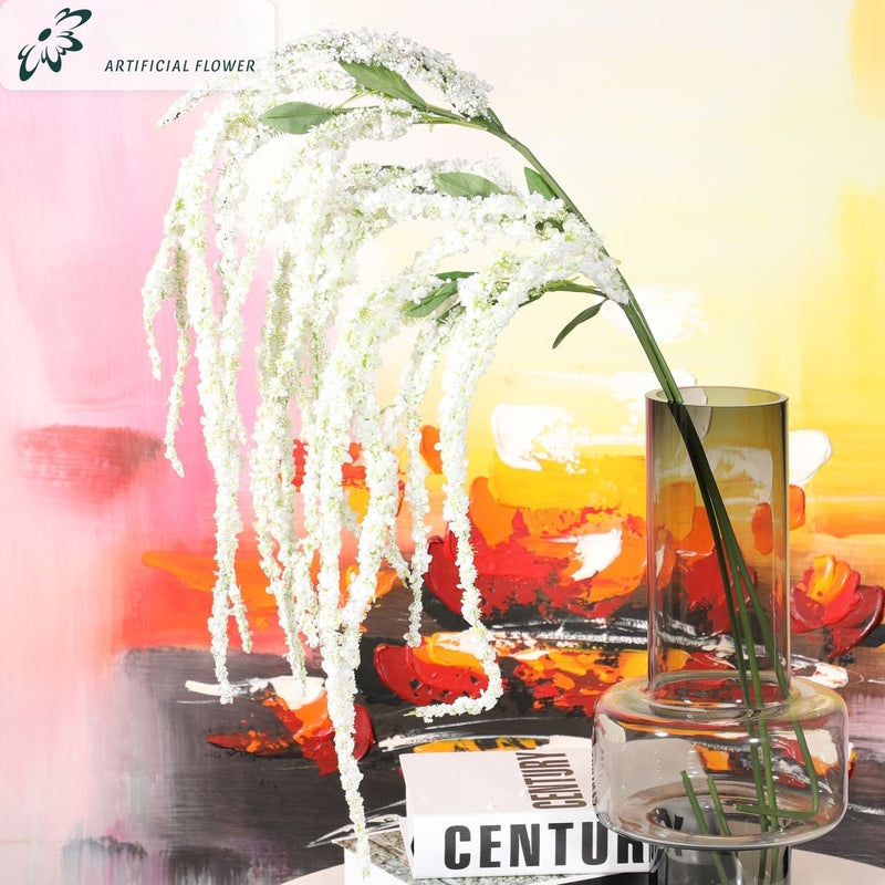 Fleurs artificielles à tige suspendue Amaranthus en vrac de 45 po en gros 