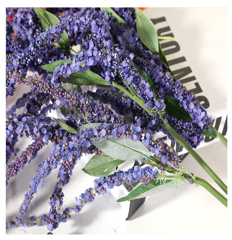 Fleurs artificielles à tige suspendue Amaranthus en vrac de 45 po en gros 