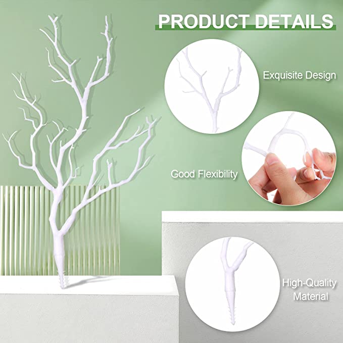 Ramitas de plantas de ramas de Manzanita de 13 "a granel para centros de mesa al por mayor