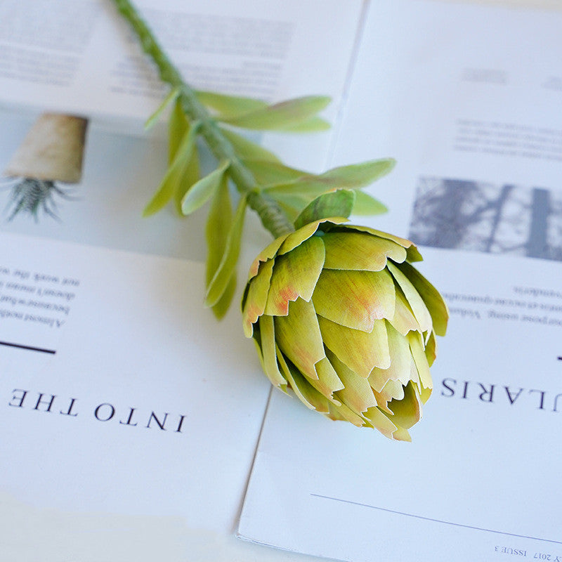 Venta al por mayor de tallo de fruta de alcachofa falsa de 22 pulgadas a granel 