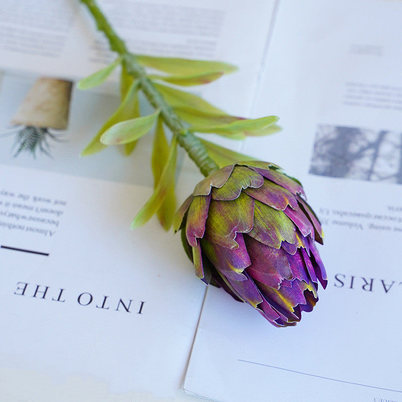 Venta al por mayor de tallo de fruta de alcachofa falsa de 22 pulgadas a granel 