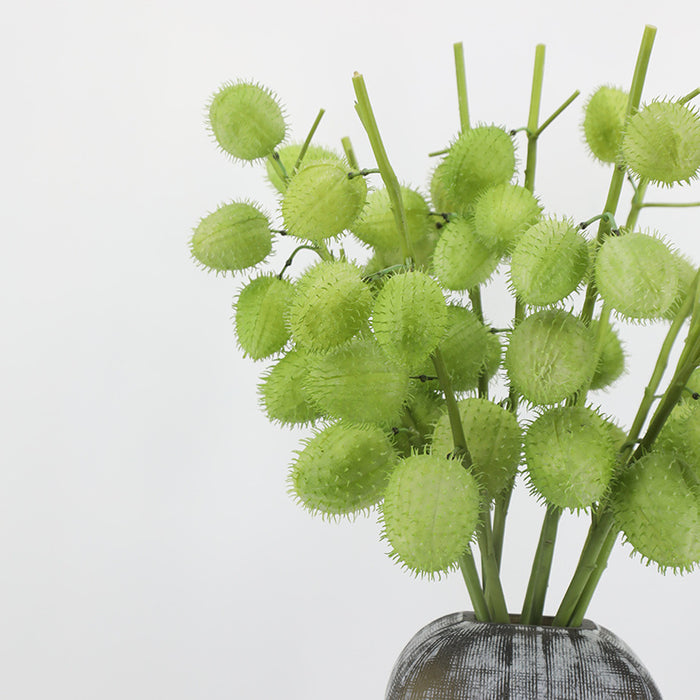 Venta al por mayor de flores artificiales de tallo de plantas de globo de 25 "a granel