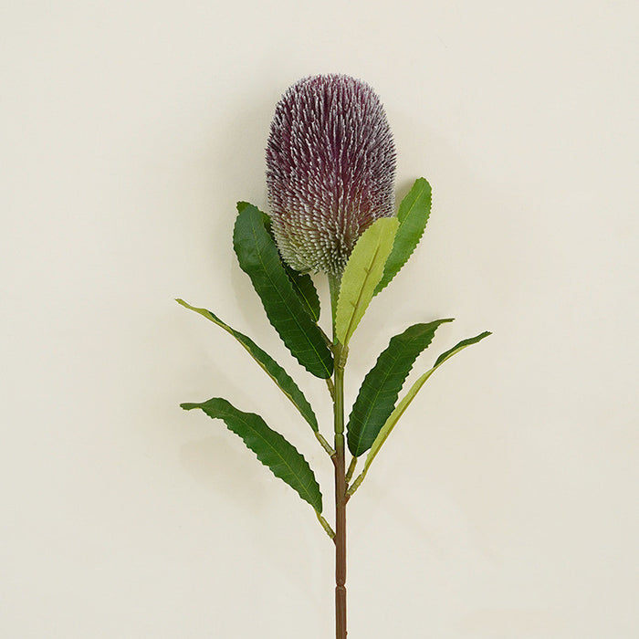 Bulk Artificial Banksia Protea Flower Stem 25 Inch Wholesale