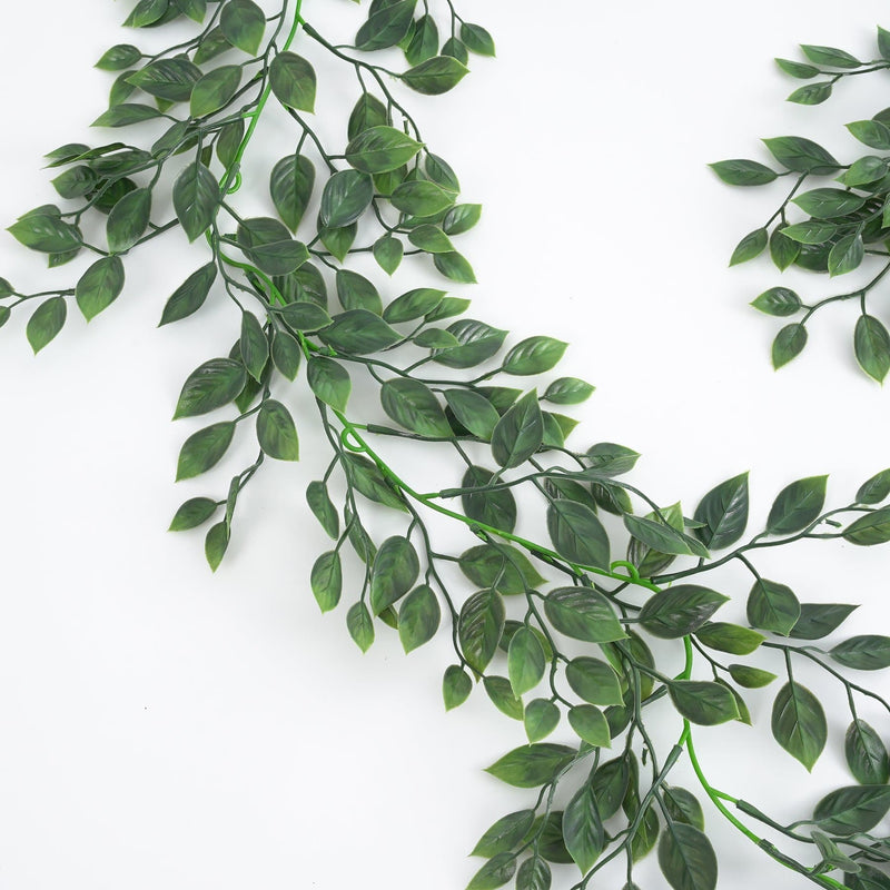 Bulk 70 Inch Artificial Banyan Leaves Garland UV Resistant Wholesale